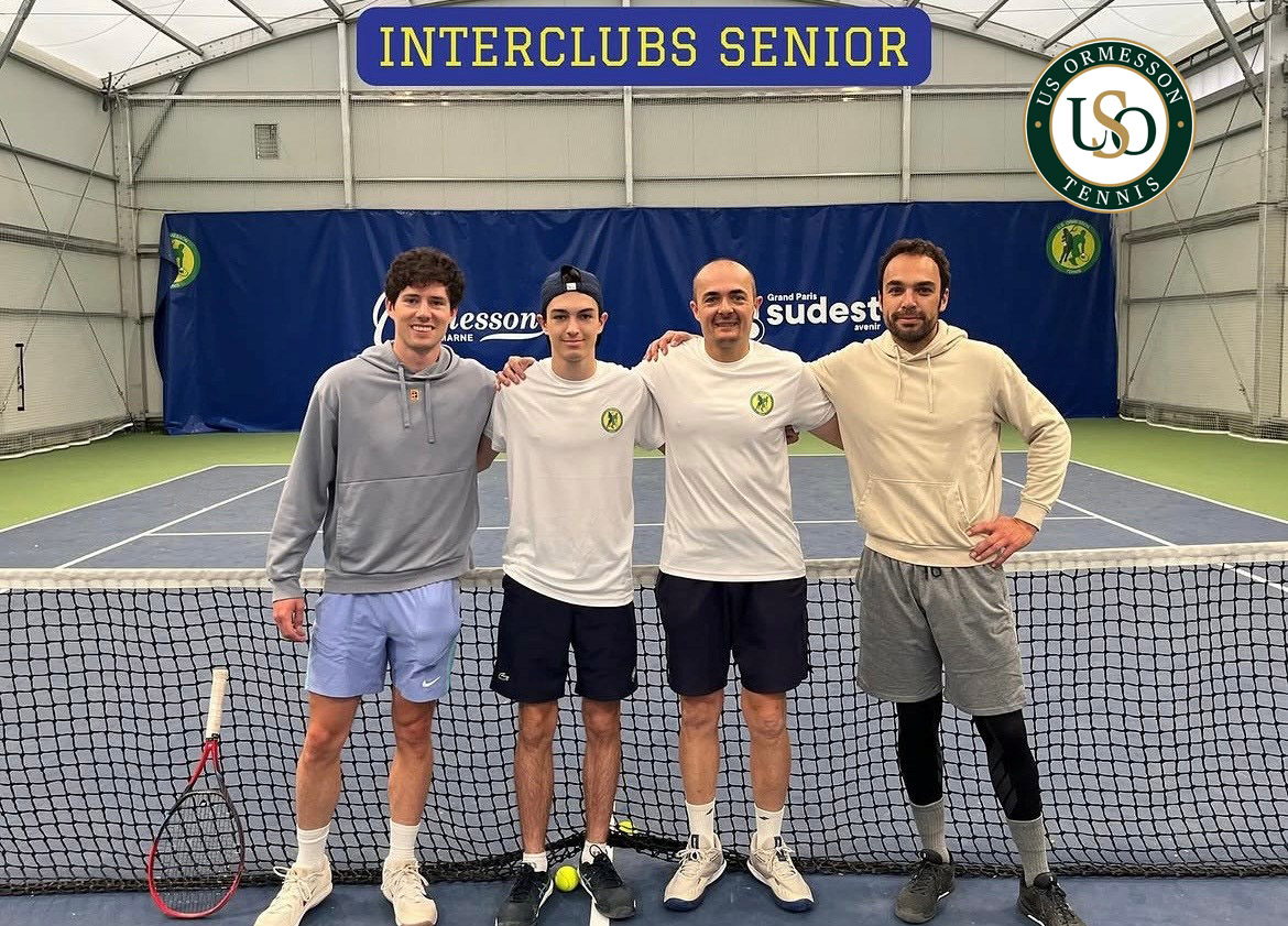 Cours collectif de tennis pour adultes avec entraîneur professionnel au TC US Ormesson